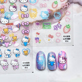 hello kitty nail sticker